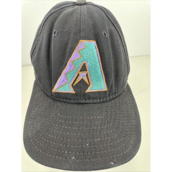 New Era Other - New‎ Era Vintage MLB Arizona Diamondbacks Black Hat One Size Fits All 1990's